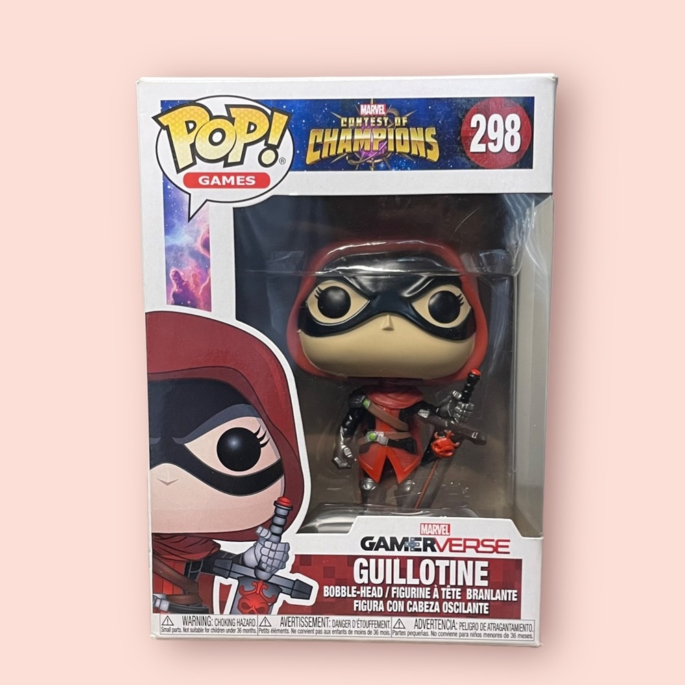Funko Pop Guillotine Vinyl Contest of Champions Marvel Gamer verse Vinyl Figure